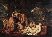 Nicolas Poussin Nurture of Bacchus France oil painting reproduction